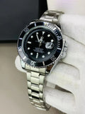 YW - Submariner Silver with Black Bezel - Premium Watch