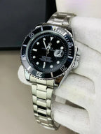 YW - Submariner Silver with Black Bezel - Premium Watch