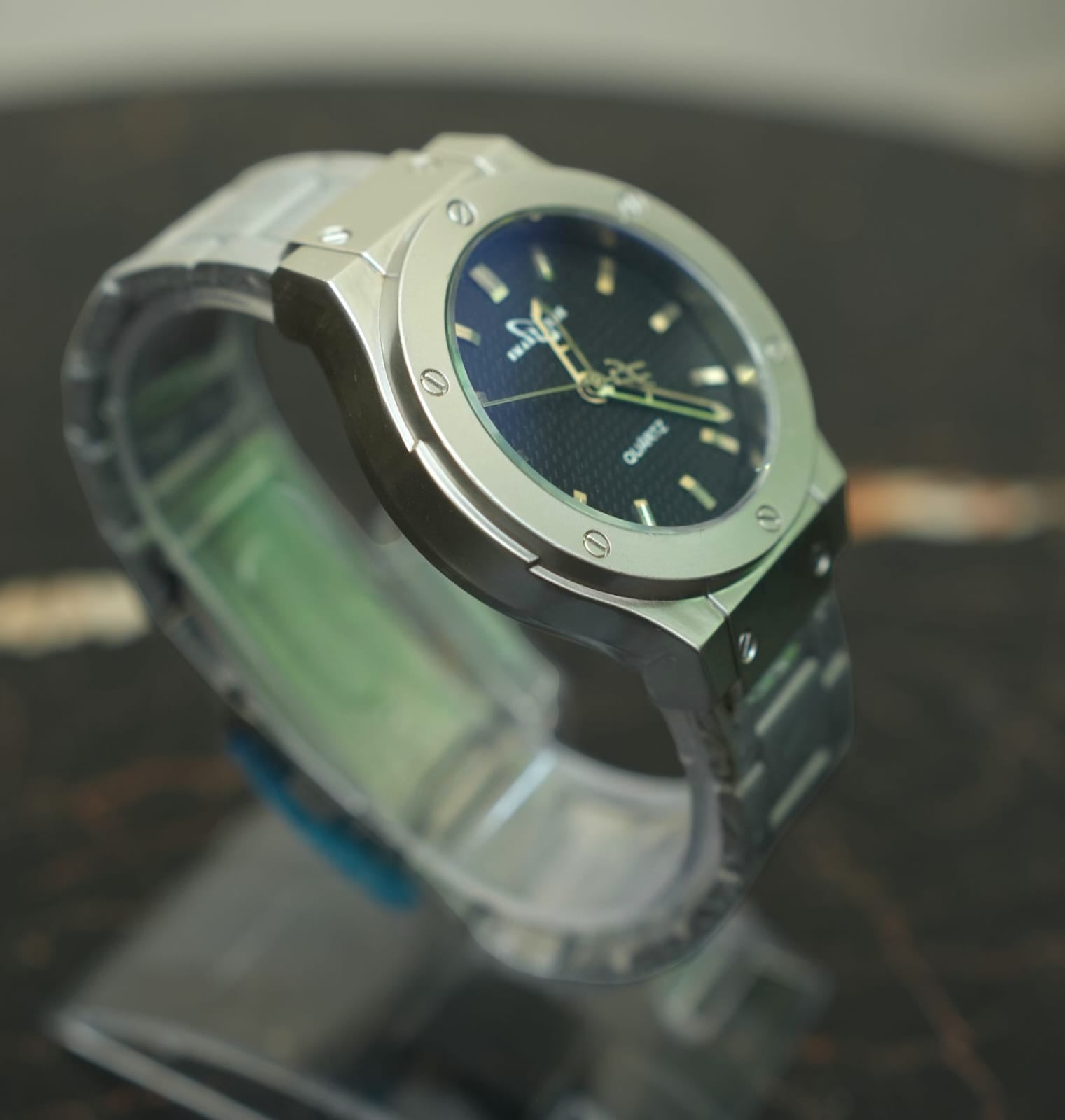 Smart Time Men’s Premium Quartz Watch – Black Dial