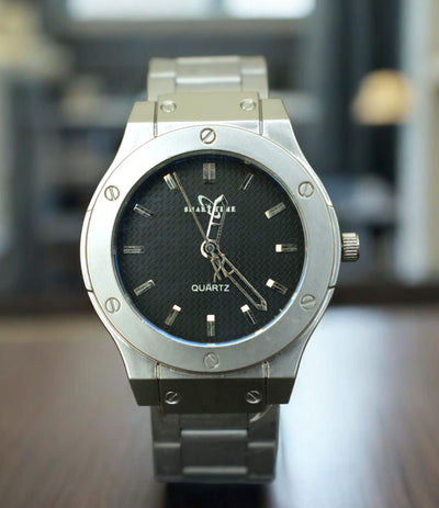 Smart Time Men’s Premium Quartz Watch – Black Dial