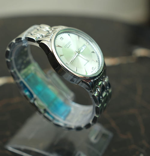 Citizen - Silver with white dial - Stainless Steel High Quality Watch