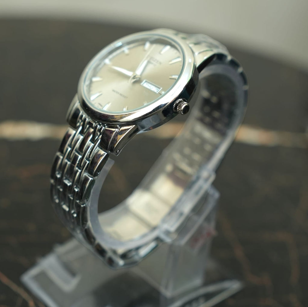 Citizen - Silver Light Gray - Stainless Steel High Quality Watch
