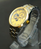 YW -  Two Tone with Gold Dial Watch