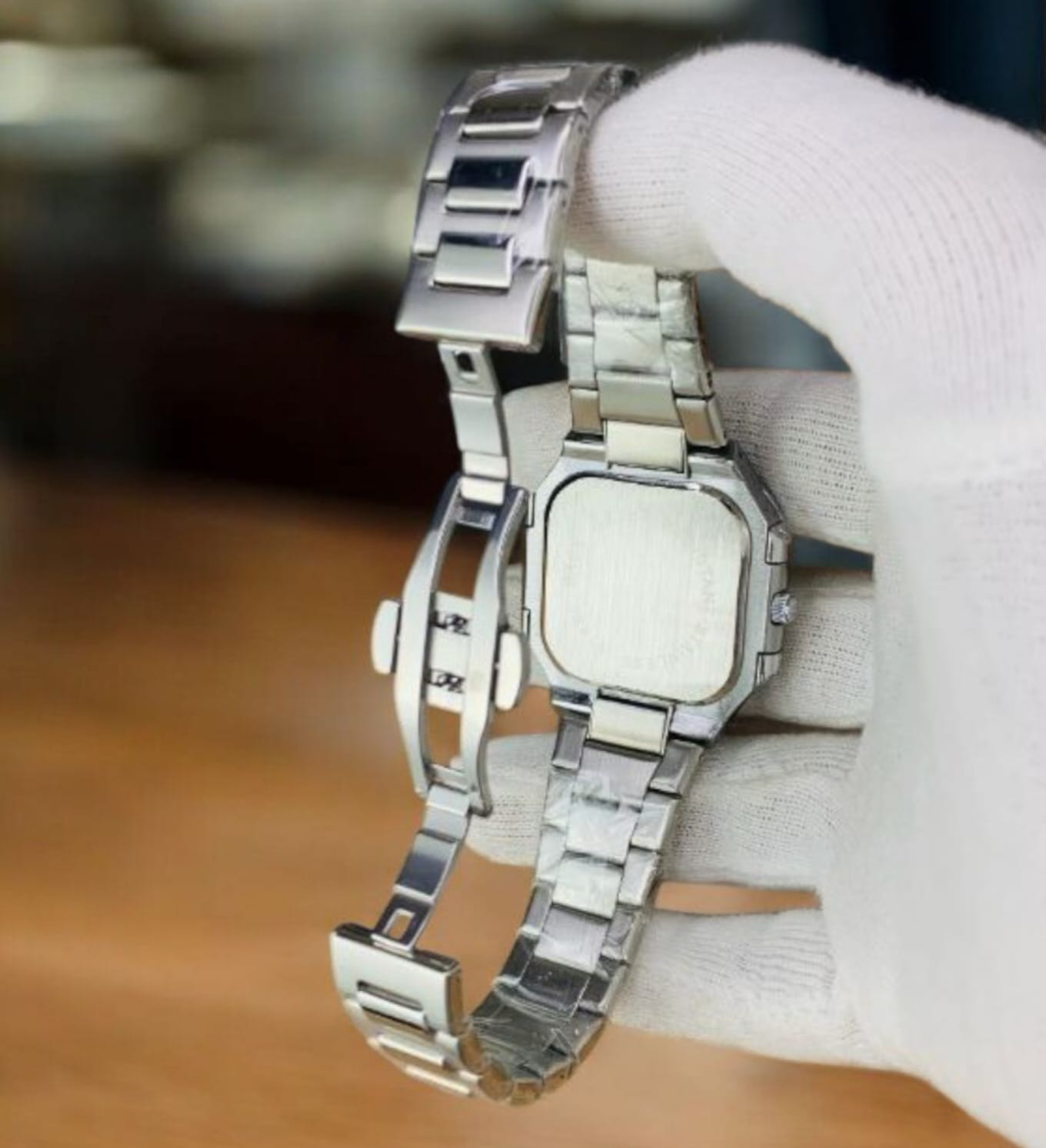 Patek Philippe - Cubitus silver with Blue dial