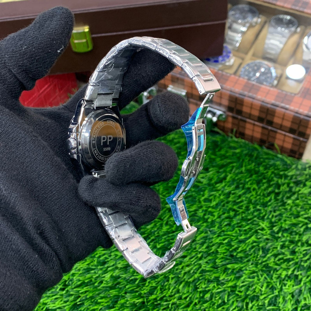 YW - Nautilus Silver with white dial - Premium Watch