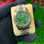 YW - Datejust Twotone with Premium Green Dial