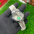 YW - Premium Datejust Silver with Brown dial Watch