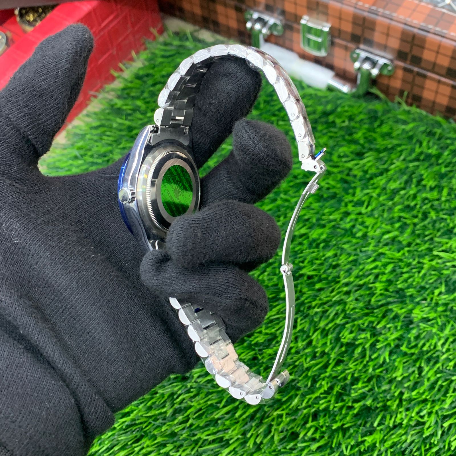 YW - Datejust Twotone Silver Blue with White dial