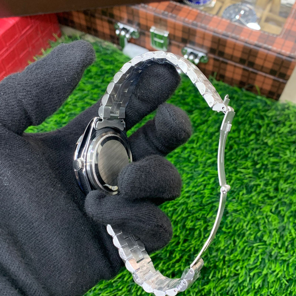 YW - Datejust Silver with White dial Watch