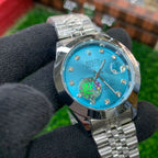 YW - Datejust Silver with Tiffany dial Watch