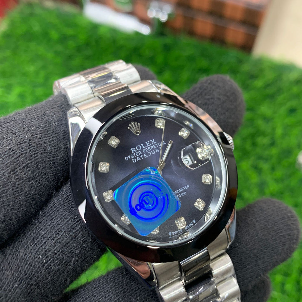 YW - Datejust Twotone with Black dial - Premium Watch