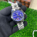 YW - Datejust Silver with Classic Blue Dial - Premium Watch