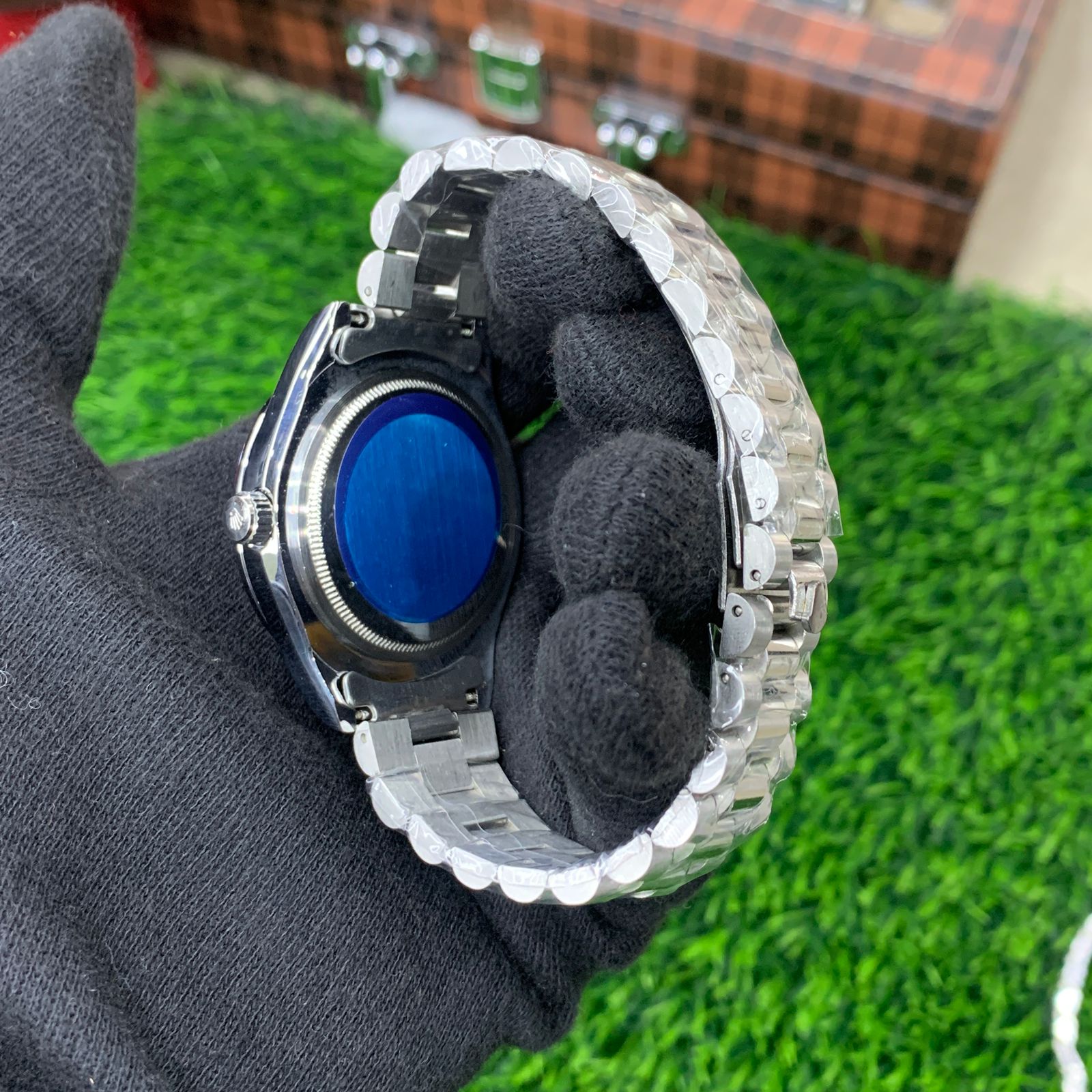 YW - Datejust Silver with Classic Blue Dial - Premium Watch