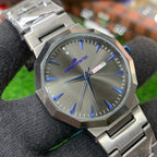 YW - Silver with Blue Black Dial - Premium Watch