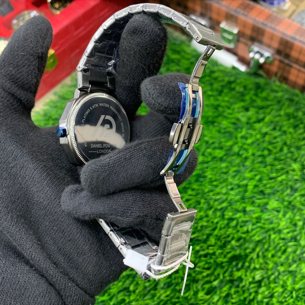 YW - Silver with Blue Black Dial - Premium Watch