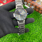 YW - Silver with Blue Black Dial - Premium Watch