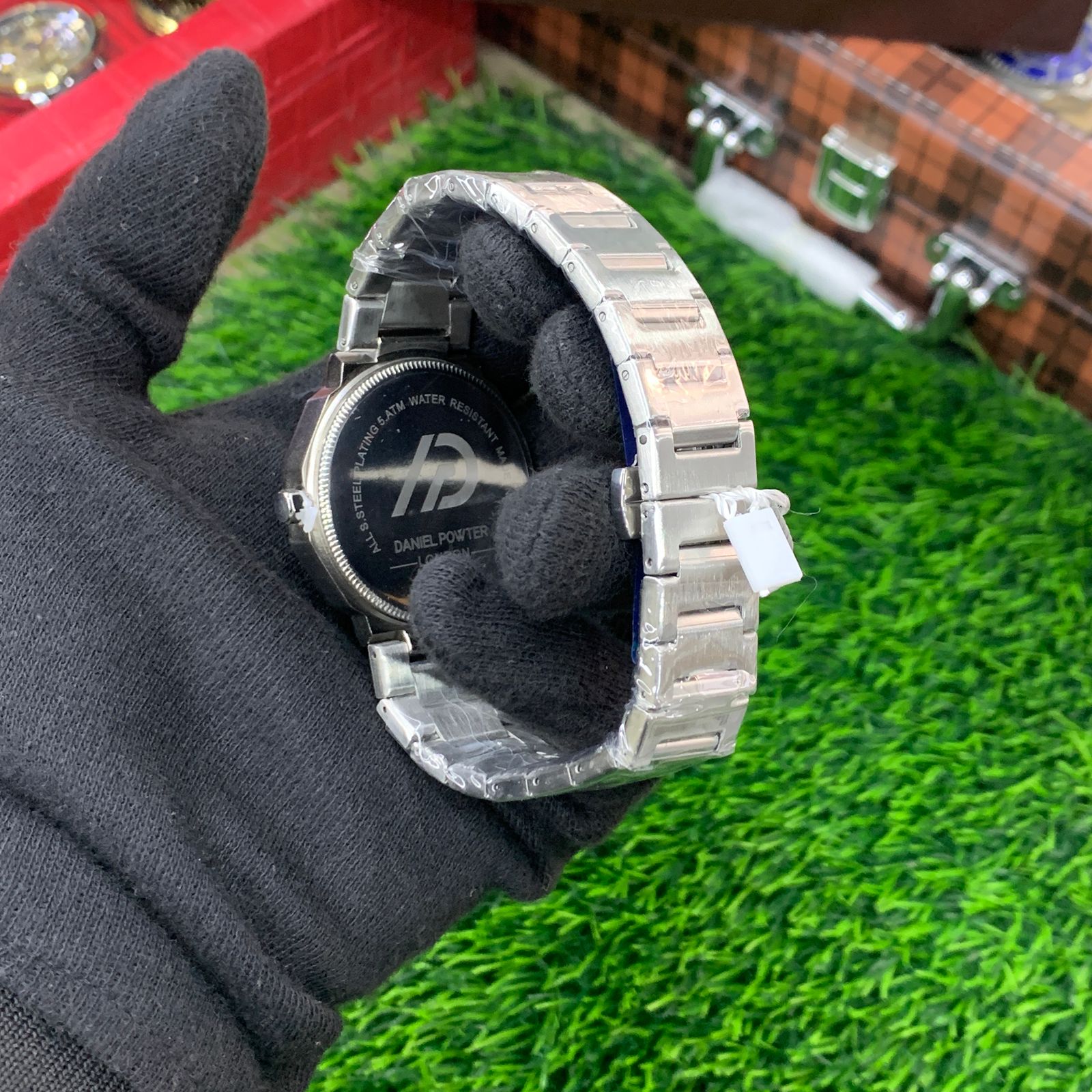 YW - Silver with Premium Brown Dial Watch