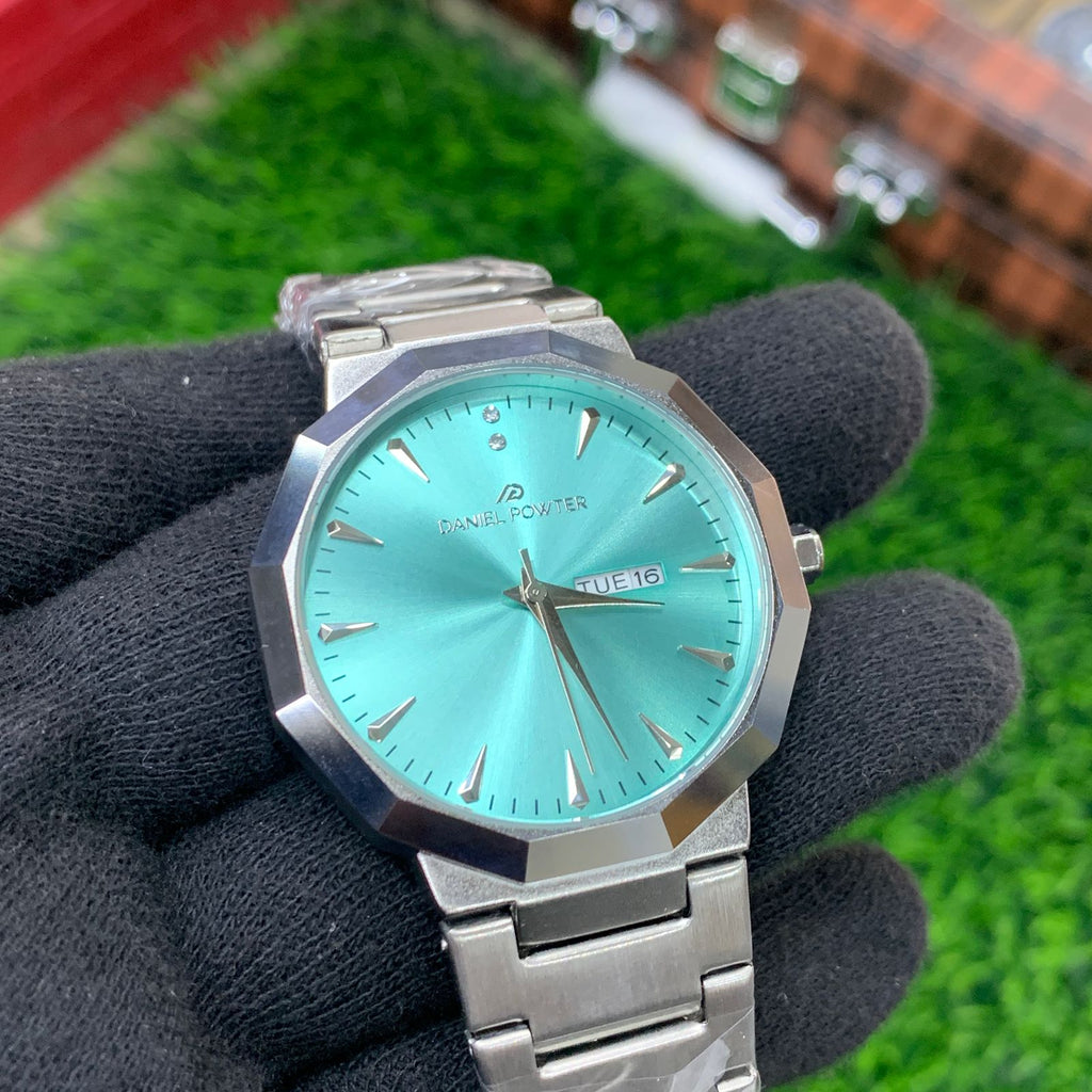 YW - Premium Silver with Tiffany Dial Watch