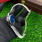 YW - GMT Silver with Black dial Watch