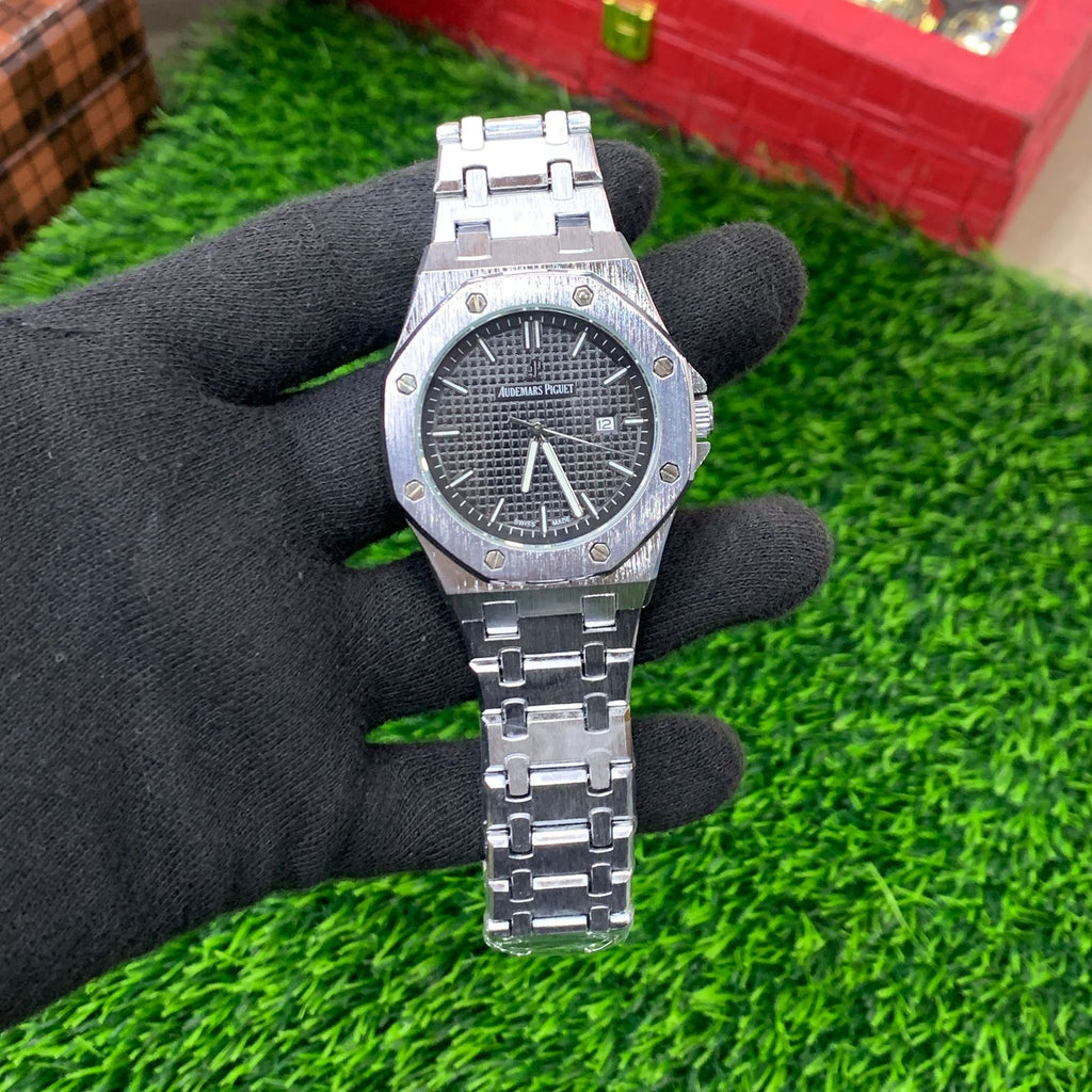 YW - Silver with Black Dial Master Quality Watch
