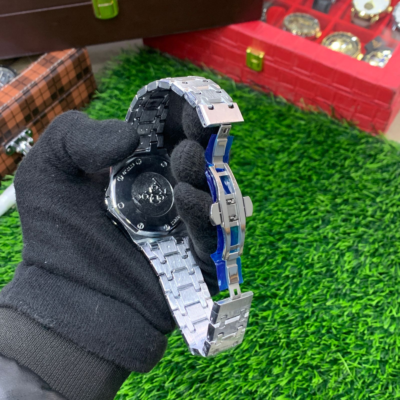 YW - Silver with Black Dial Master Quality Watch