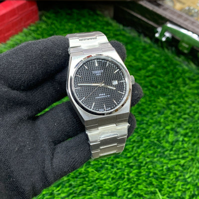 YW - Silver with Black Dial - Premium Watch