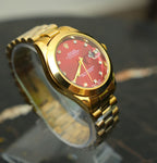 YW - Datejust Gold with Red Dial