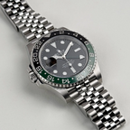 YW - GMT Master | Silver with Green Black Dial